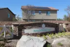 The entrance to Rancho Bella Vista will greet you with the community marquee