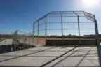 Trees and a baseball diamond at Rancho Bella Vista in Murrieta Ca