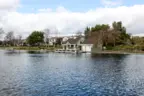 Take a stroll around the walking path beside Harveston Lake