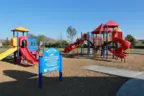 Play a game of H O R S E at the basketball court located within Brookfield Park