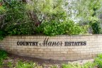 Country Manor Estates Community Marquee in Temecula Ca