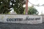 Country Manor Estates Community Marquee in Temecula Ca