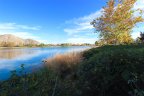 The lake at Heritage Lake is well maintained & sparkling blue
