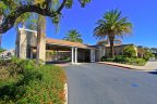 The clubhouse entrance at The Colony in Murrieta
