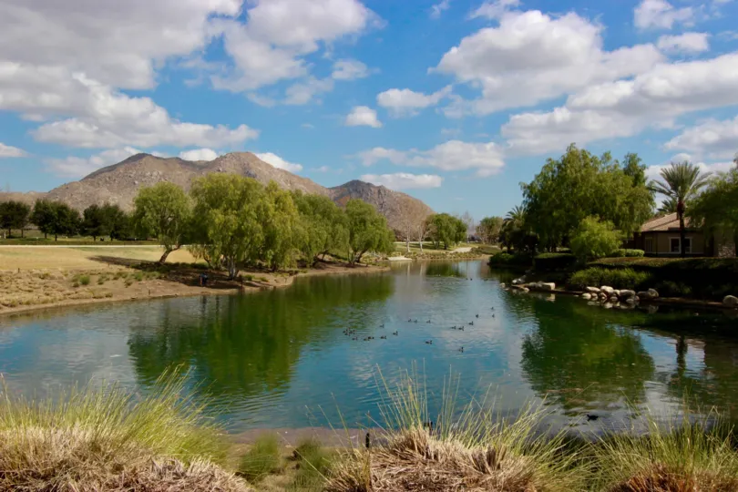Heritage Lake Community Marquee in Menifee Ca