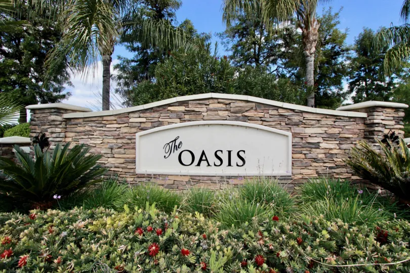 Oasis Community Marquee in Menifee Ca