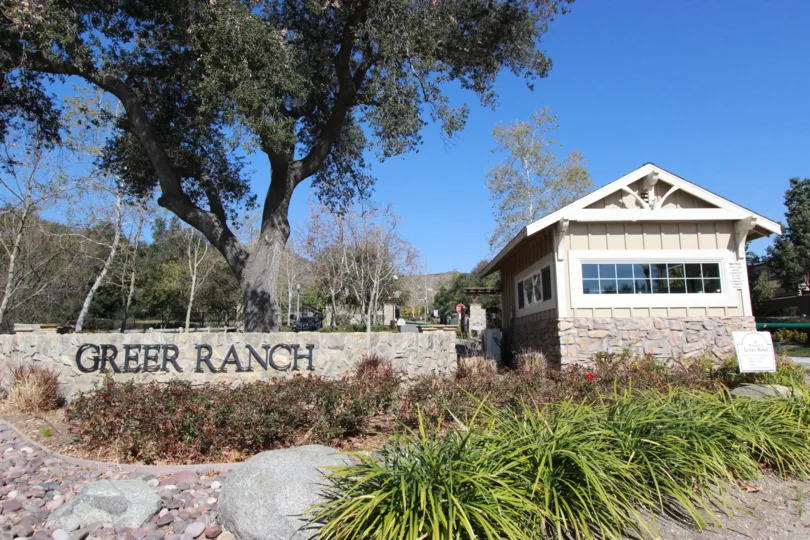 Gated Entrance to Greer Ranch in Murrieta Ca