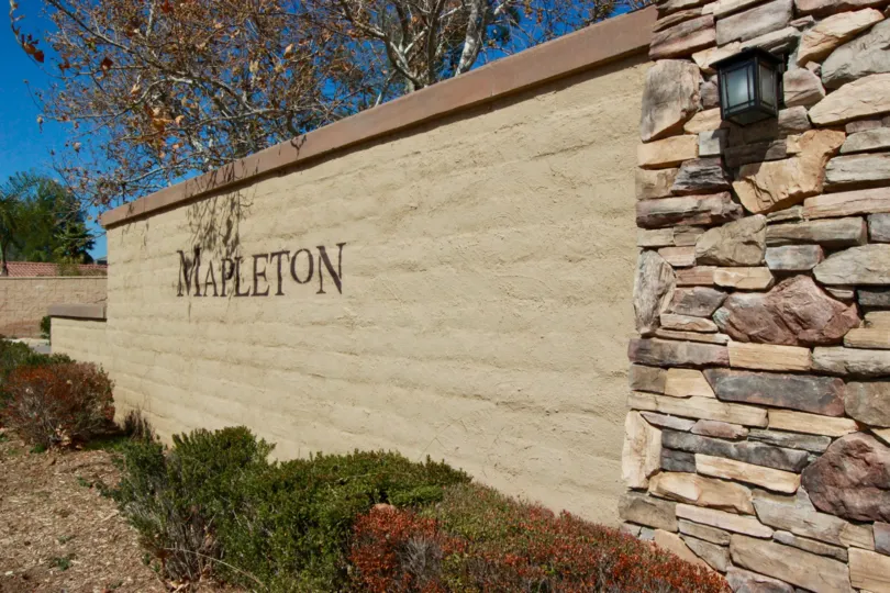 Mapleton is a master planned community in Murrieta CA