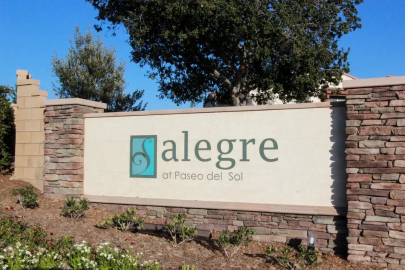 Aldea Community Marquee in Temecula Ca