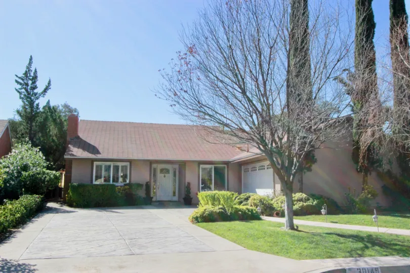 A single story home at Lake Village