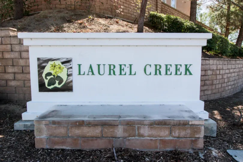 Laurel Creek Community Marquee in Temecula Ca
