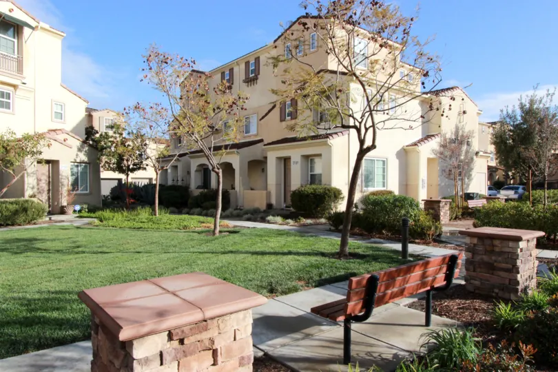 Community BBQ area at Temecula Lane