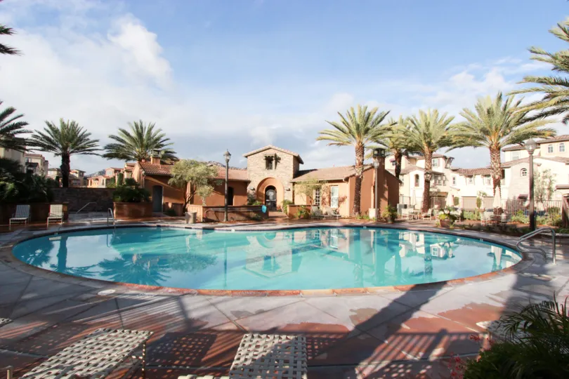 A two story house within the gates of Temecula Lane