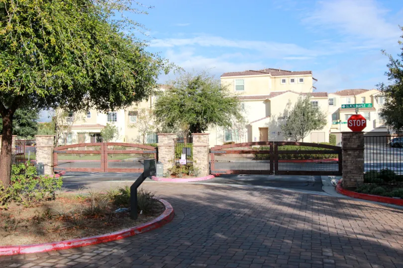 This walking path is adjacent to Temecula Lane