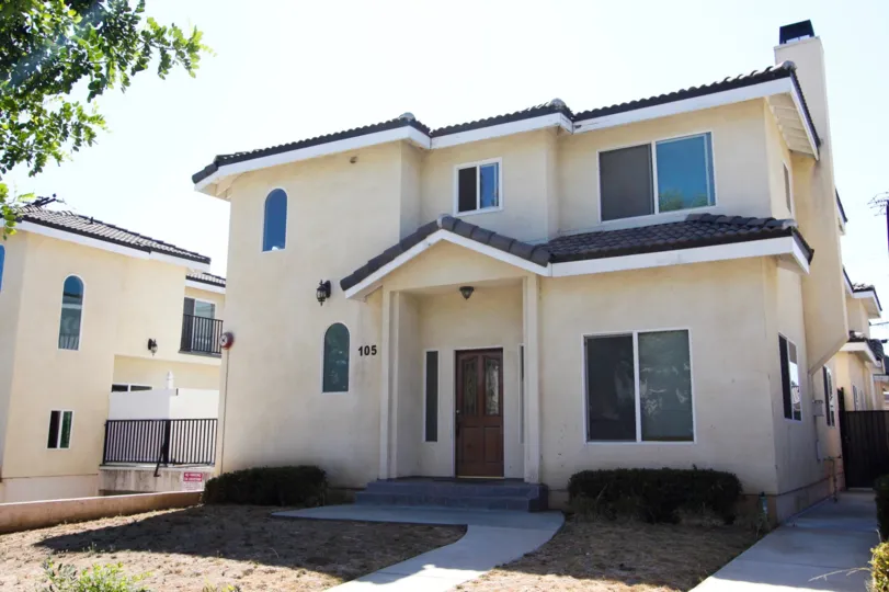 The building at 103 N Electric Ave in Alhambra California