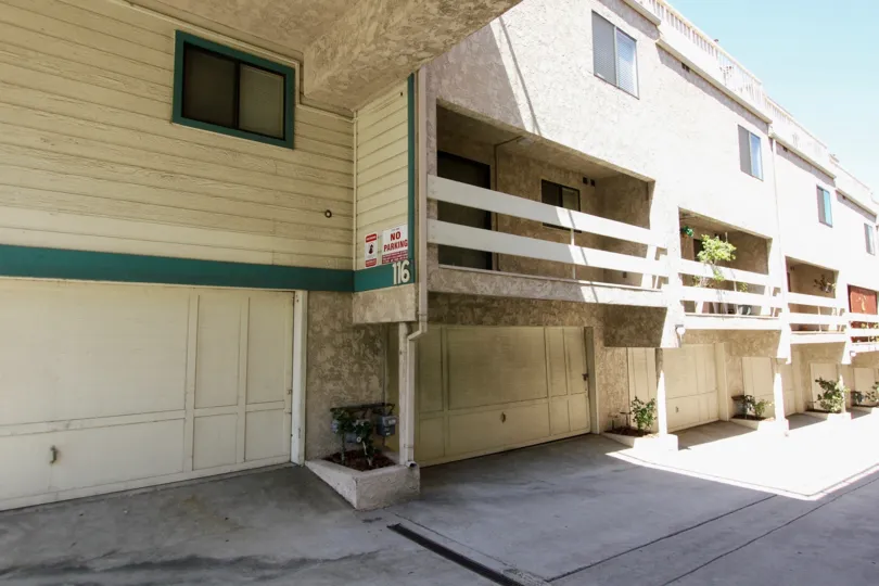 The balconies at 116 S Chapel Ave in Alhambra California