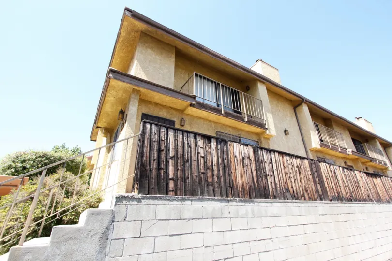 The fence outside of 324 N Stoneman Ave in Alhambra California
