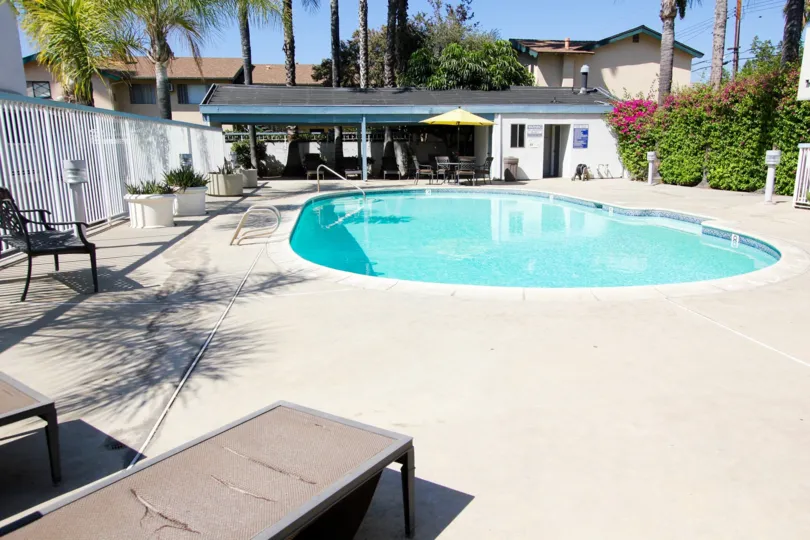 The pool at Alhambra Palm Villa