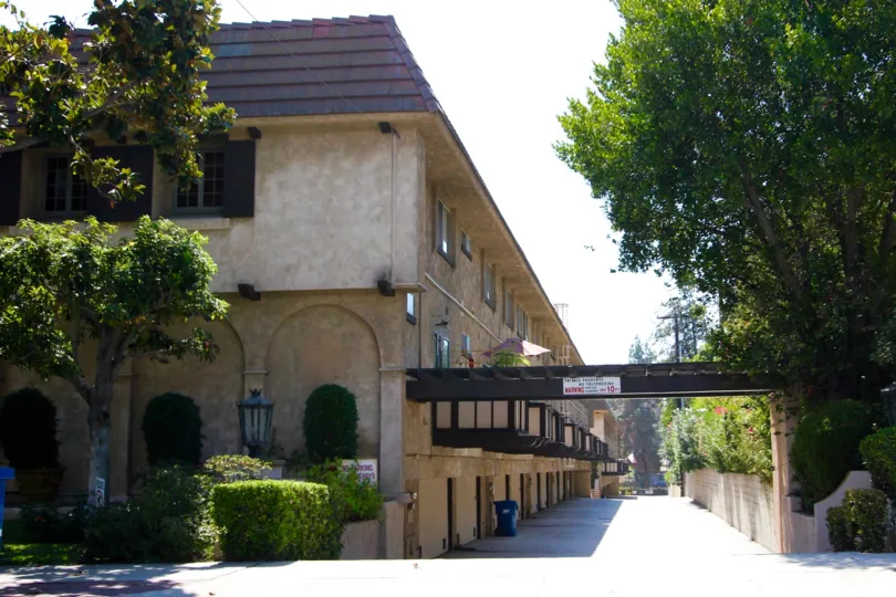 The Alhambra Townhouse building in Alhambra California