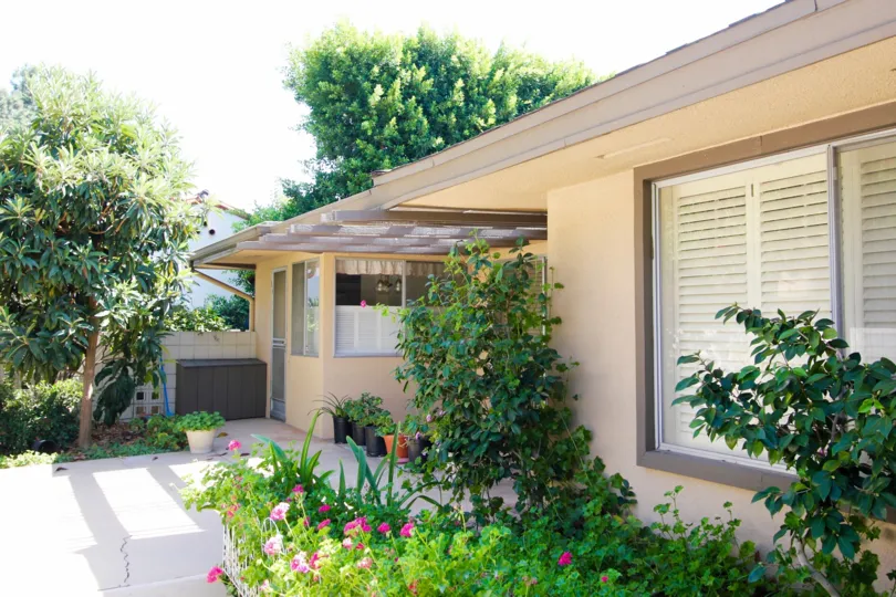 The greenery seen at Huntington Granada in Alhambra California