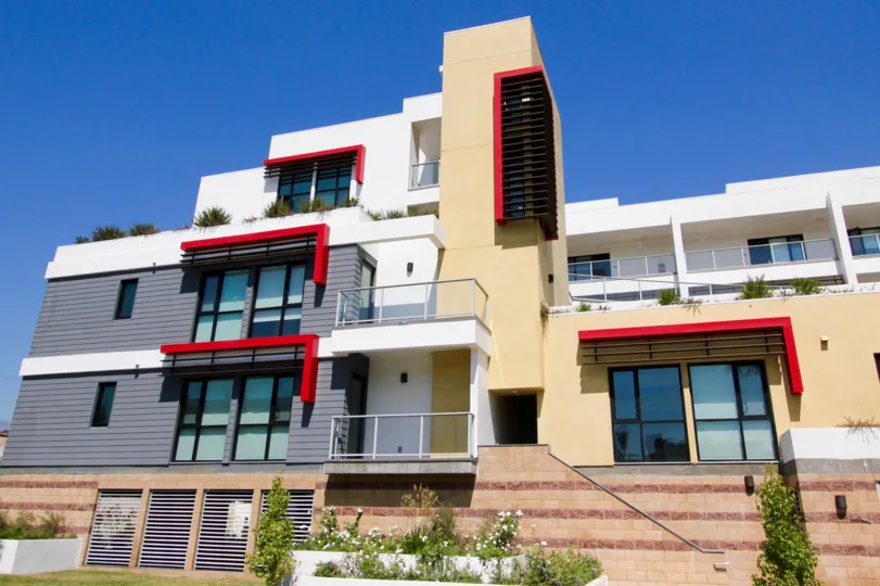 The balconies seen at Park View Place