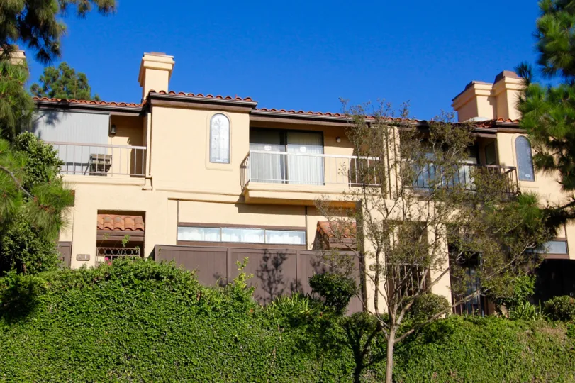 The landscaping around Ramona Estates