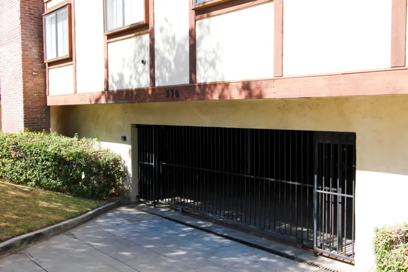 The garage for residents of Villa Maison