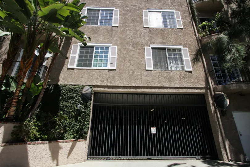 The parking for 100 N Wetherly in Beverly Center