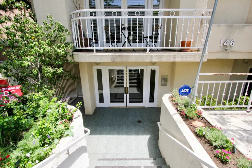 Entrance to 146 S Clark, A beauty indeed!, Beverly Center, California