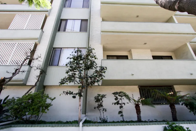 The balconies seen at Burton Terrace