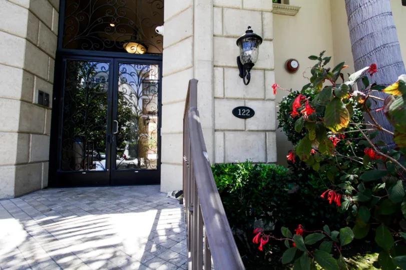 The address located on the Clark Regency in Beverly Center