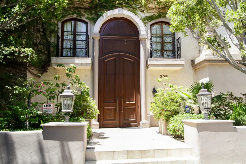 The doors to La Faubourg On Swall