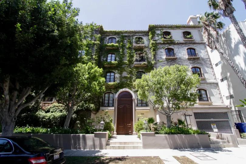 The street view of the La Faubourg On Swall building