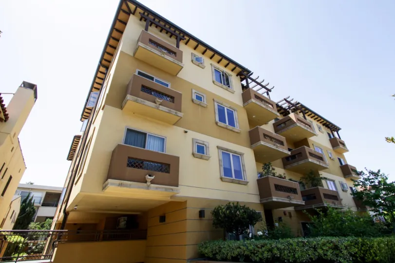 The balconies at Shenandoah Condos