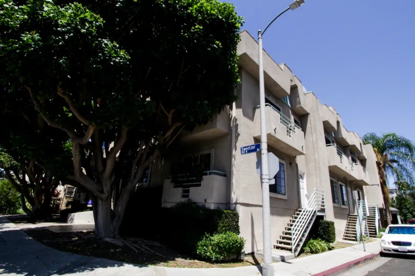 The Sweetzer Villa building in Beverly Center
