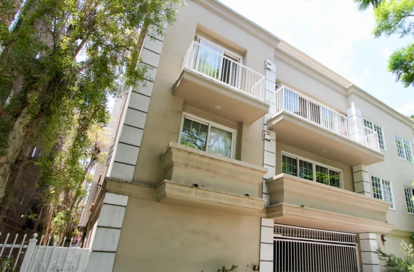 Balcony of The Haverhills in Beverly Center California