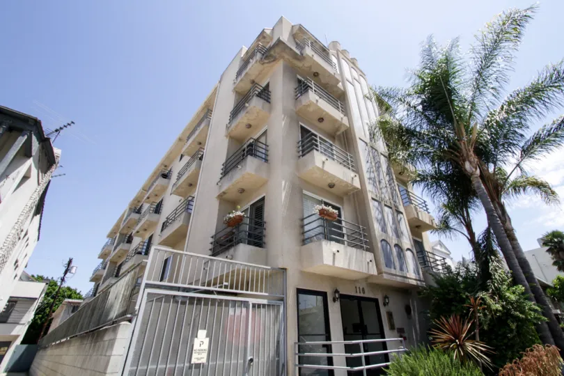 The Villa Dina building in Beverly Center