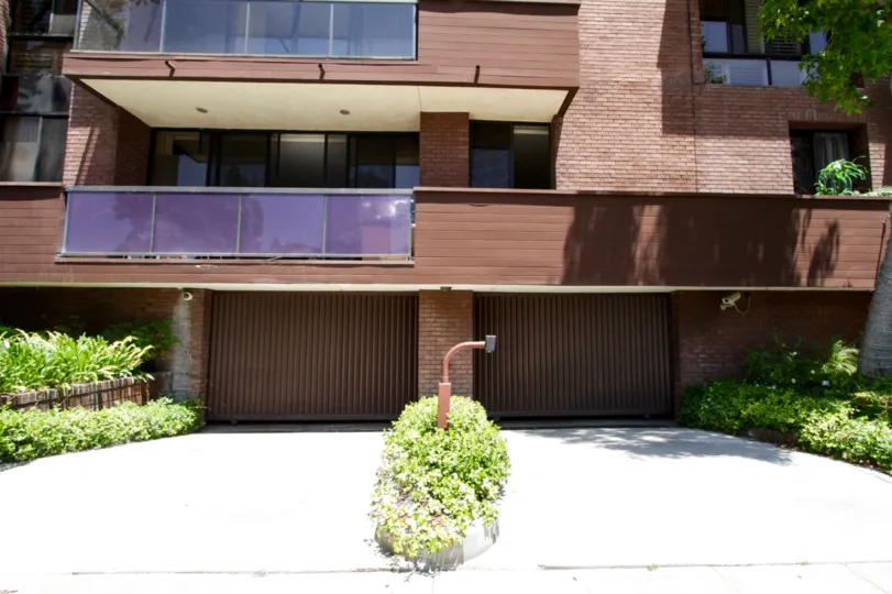 The private parking seen at 268 S Lasky