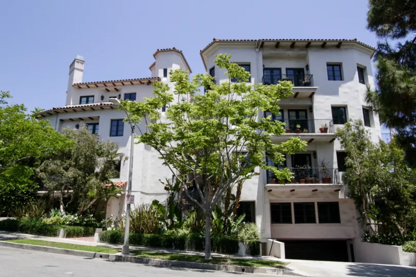 The building at Barcelona in Beverly Hills