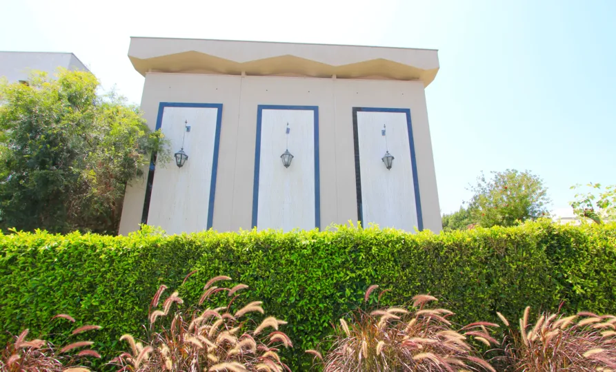 The  Beverly Doheny Townhouse buildings in Beverly Hills