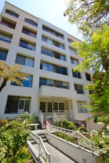 The entrance into the Beverly Hills Town House in Beverly Hills