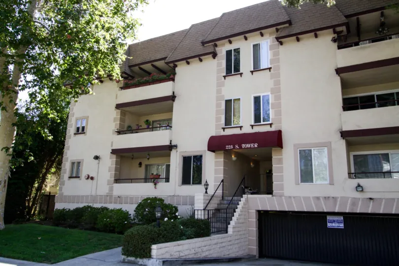 The Brighton House building in Beverly Hills