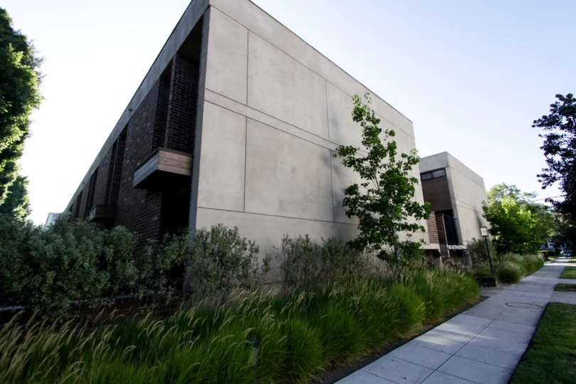 The Burtonhill Townhomes building in Beverly Hills