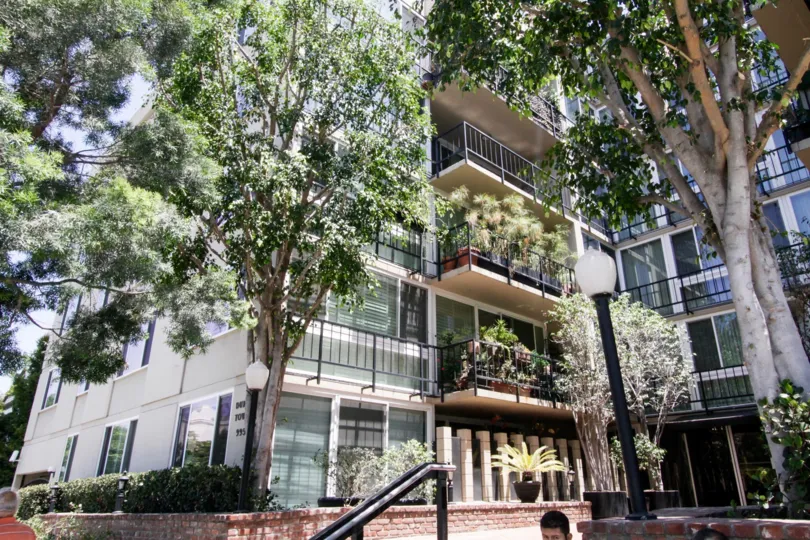 The terraces seen in the Durant Towers