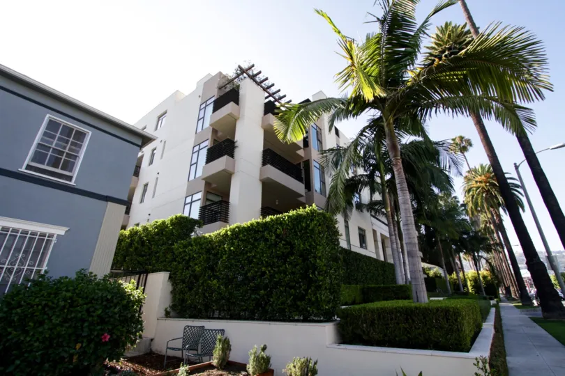 The La Terrasse building in Beverly Hills