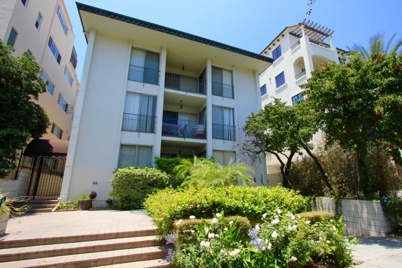 The entryway up to Royal Palm