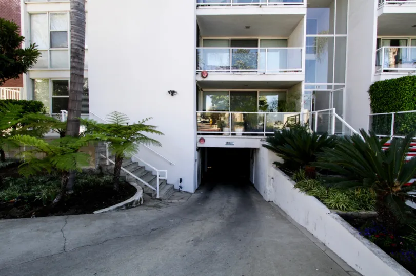 The parking at Pointe at Beverly Hills in Beverly Hills