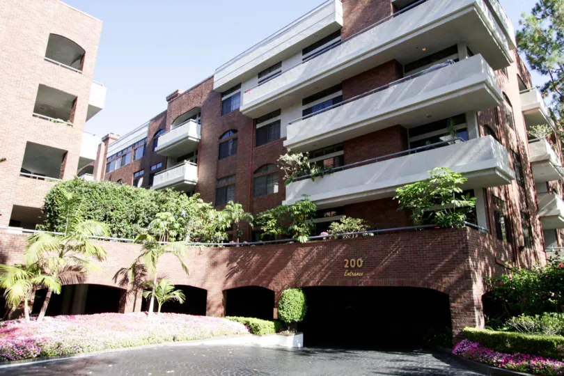 The parking at Somerset Beverly Hills