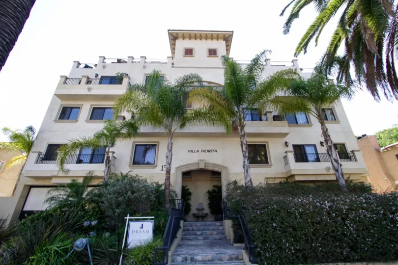 The Villa Fiorita building in Beverly Hills