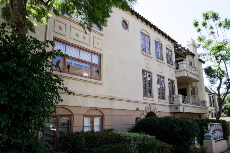 The Villa Gale building in Beverly Hills